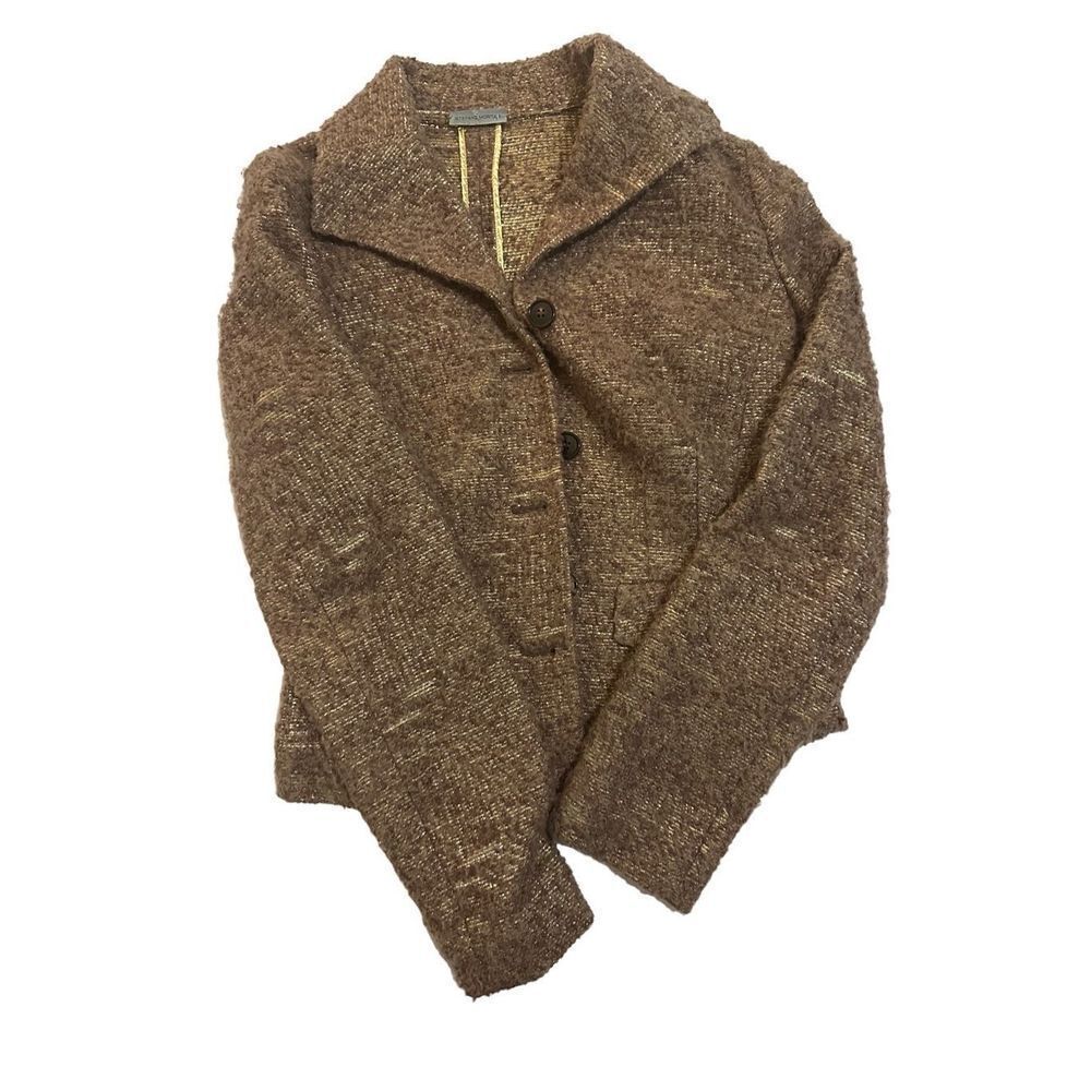 STEFANO MORTARI golden trimming women blazer